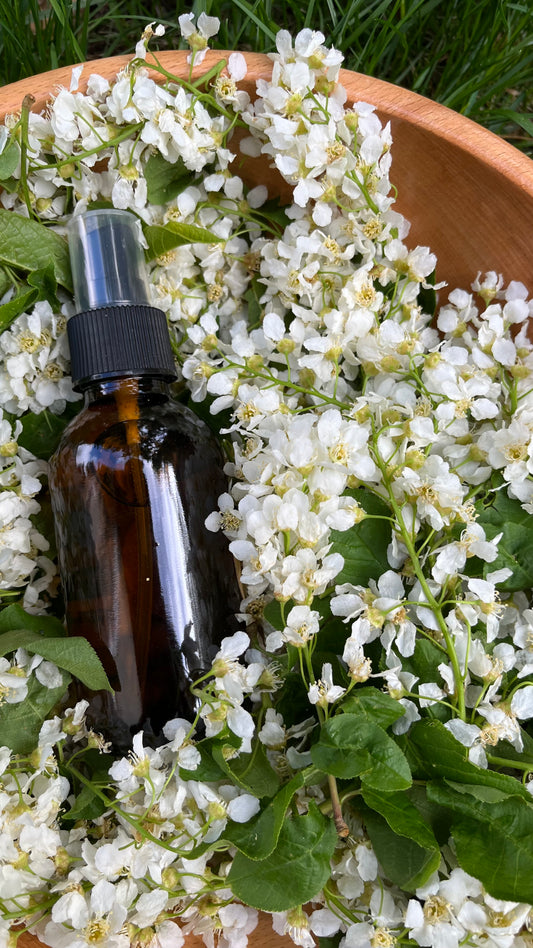 Bird Cherry Hair & Skin Mist (Hydrosol)