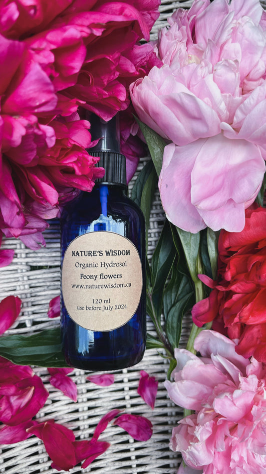 Peony Flowers Hair & Skin Mist (Hydrosol)